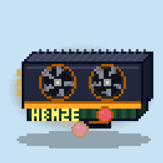 HBM2E VRAM chip, unit #0003